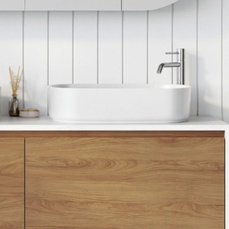 Timberline Myrtle Above Counter Basin - White Matt
