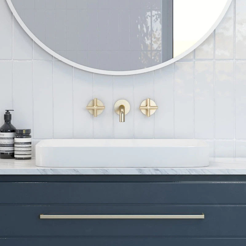 Timberline Rome Semi-Inset Basin - White Gloss