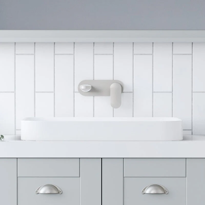 Timberline Rome Semi-Inset Basin - White Gloss - Image 2