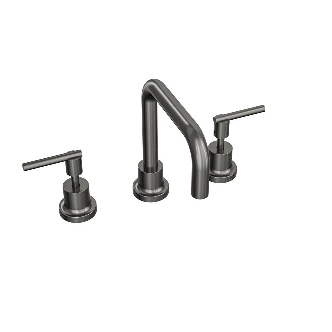 Linsol Tre Lever Handle Basin Set - Gunmetal - Image 2