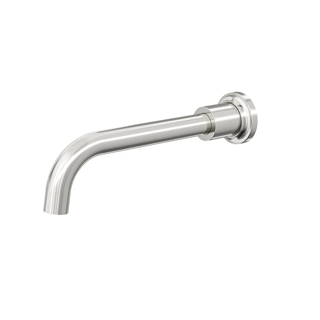Linsol Tre Wall Mount Bath Spout - Brushed Nickel