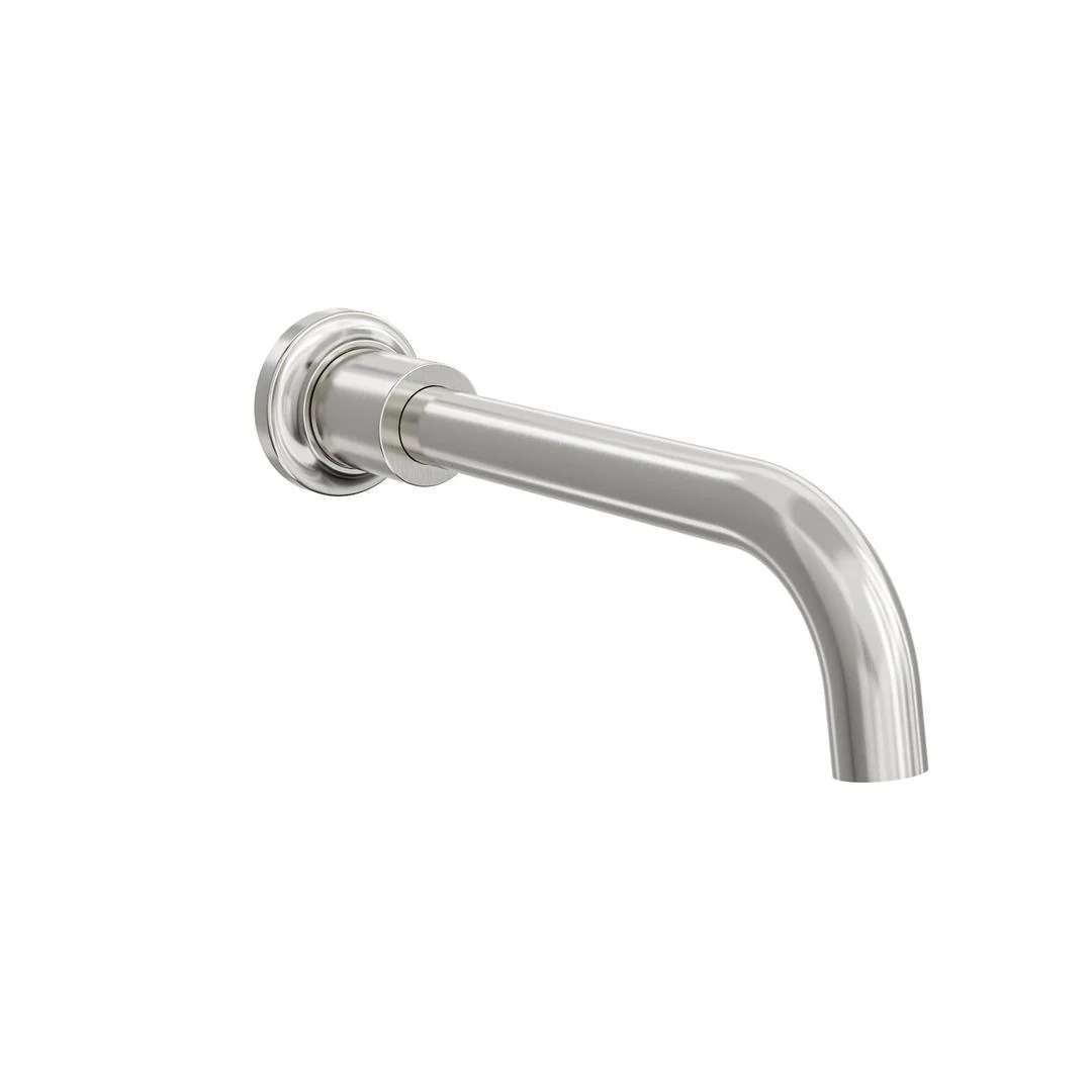 Linsol Tre Wall Mount Bath Spout - Brushed Nickel - Image 2
