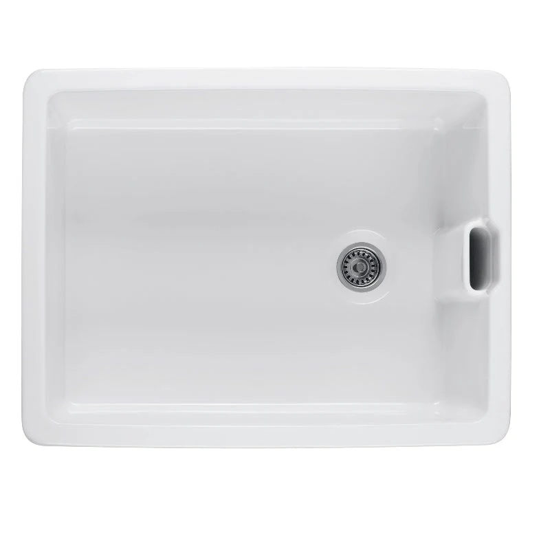 Turner Hastings Belfast 600mm Fireclay Butler Sink with Internal Overflow