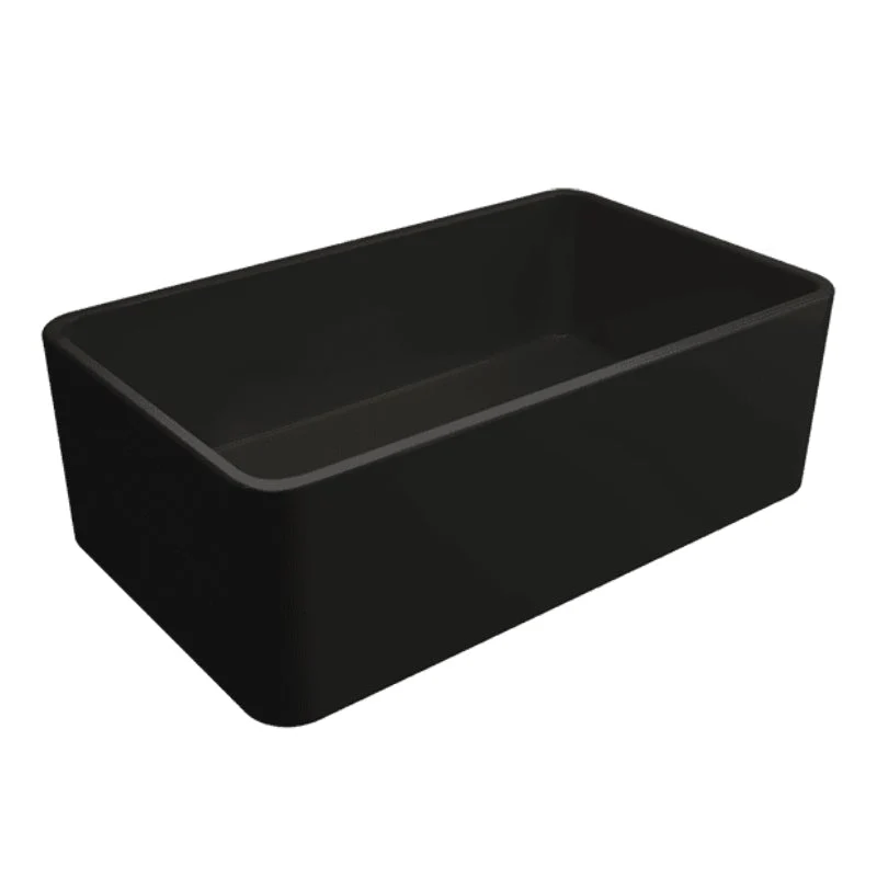 Turner Hastings Novi 750mm Fireclay Butler Sink - Black Matte