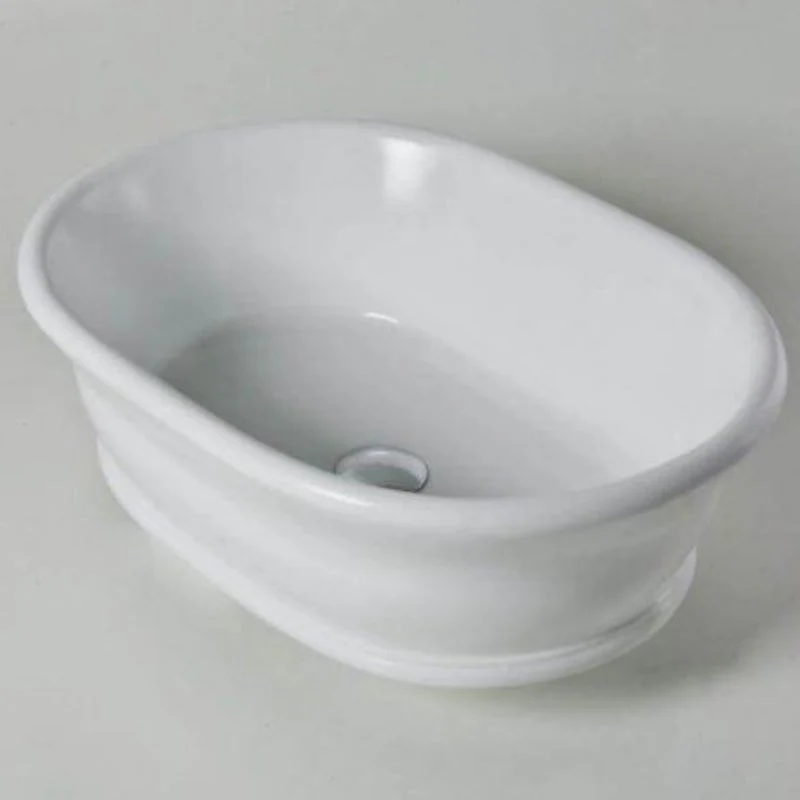 Turner Hastings Cambridge Titan Cast Basin - Satin Silk White - Image 2