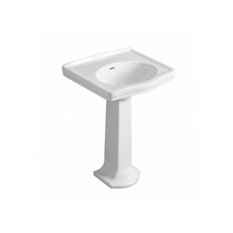 Turner Hastings Claremont 58 x 45 Basin & Pedestal - Image 2