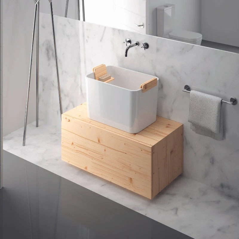 Turner Hastings COUNTER TOP Tribo 600mm Fireclay Sink - Image 3