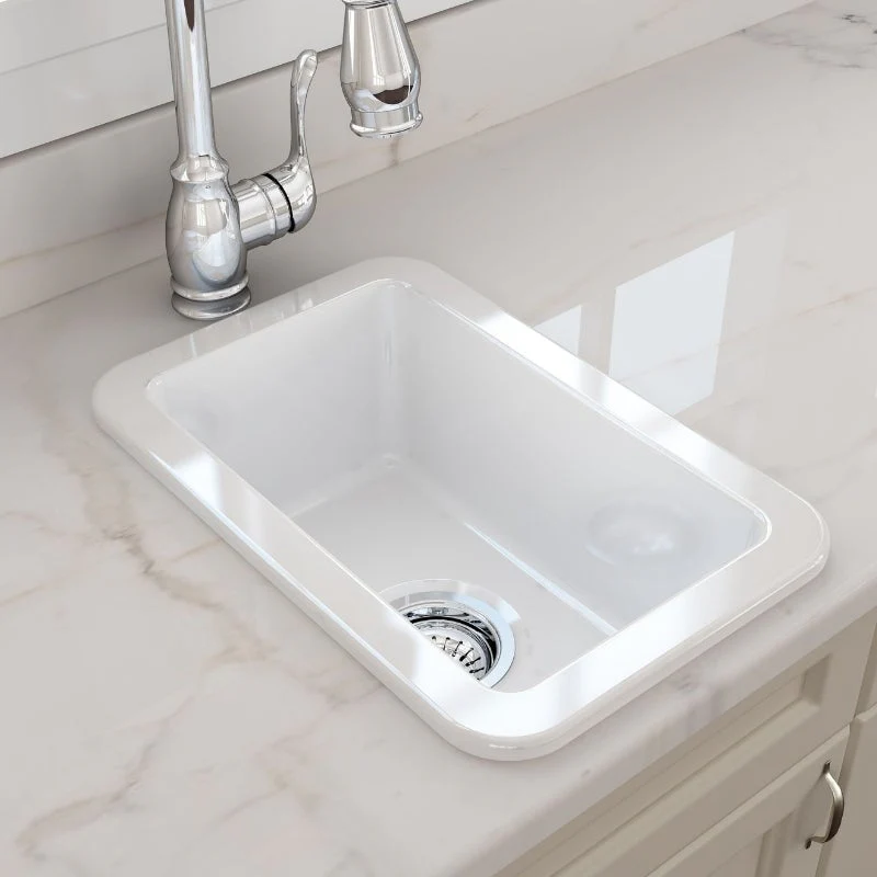 Turner Hastings Cuisine 300mm Inset / Undermount Fireclay Sink - Image 5
