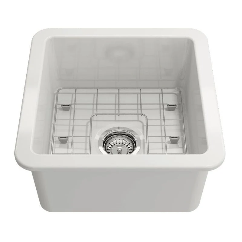 Turner Hastings Cuisine 460mm Inset / Undermount Fireclay Sink - Image 2