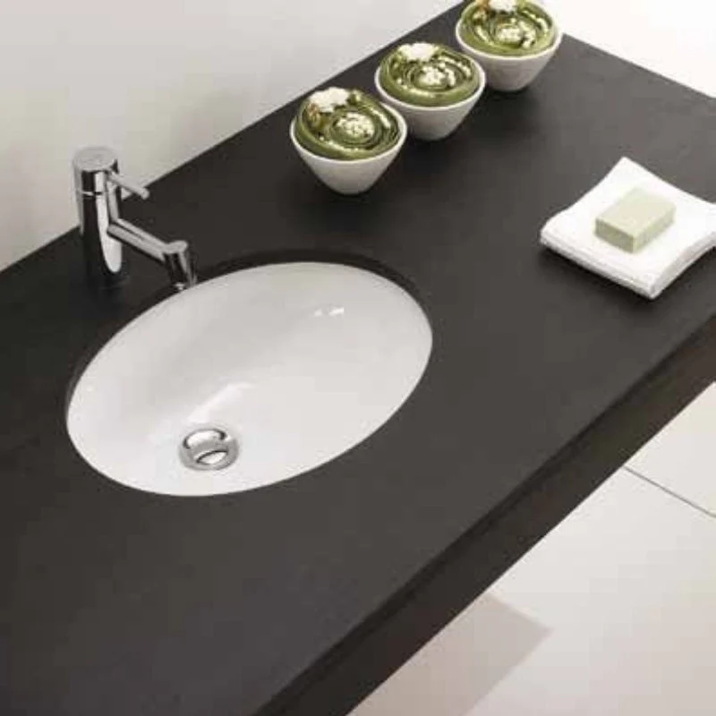 Turner Hastings Narva 480mm Under Counter Ceramic Wash Basin - Image 3