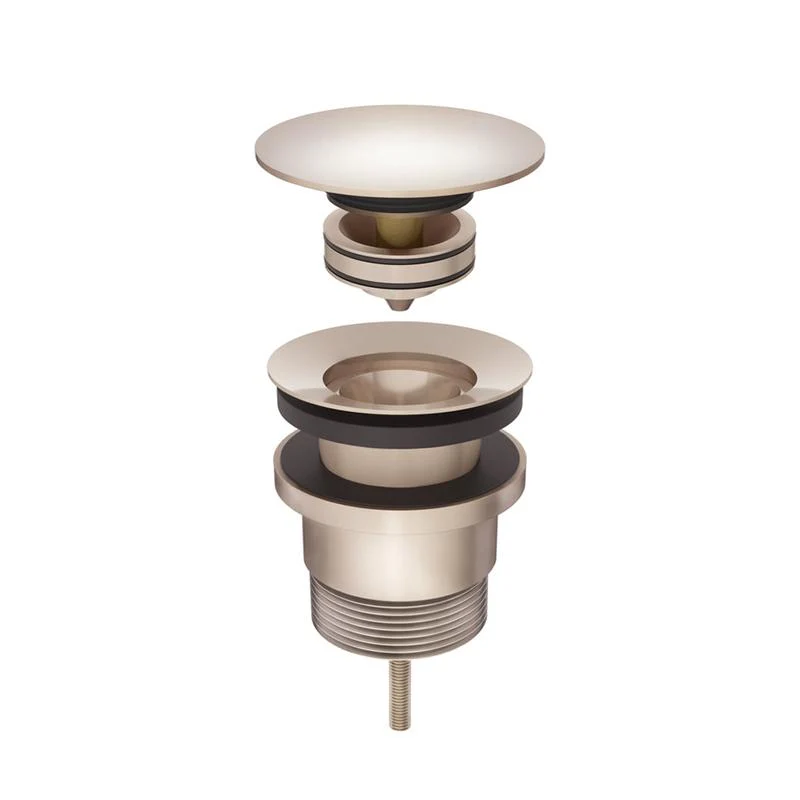 Meir Universal all-in-one Pop Up Waste - Basin & Bath - Champagne - Image 3
