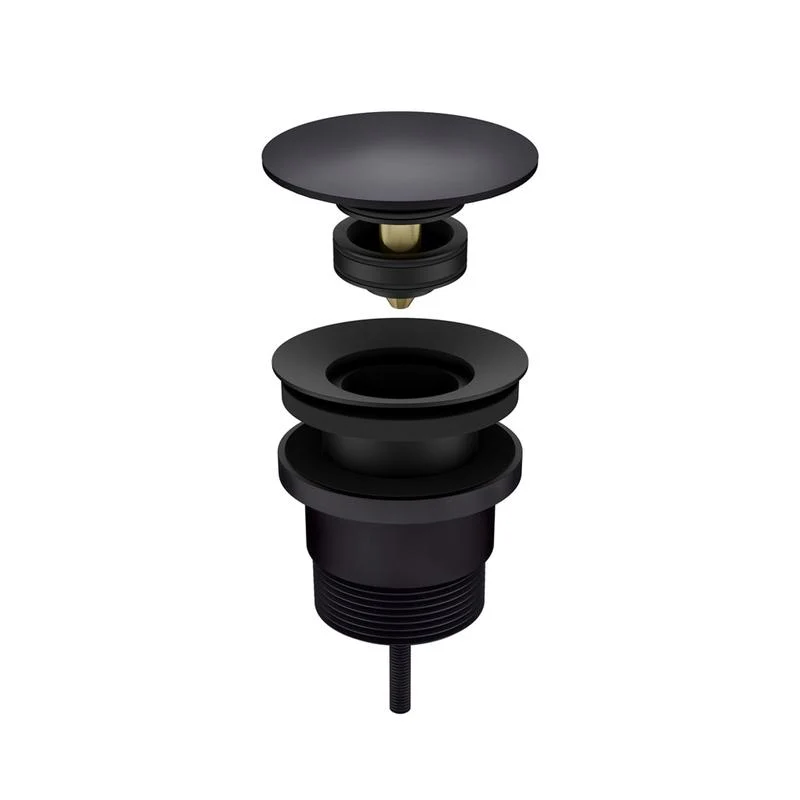 Meir Universal all-in-one Pop Up Waste - Basin & Bath - Black Matte - Image 3