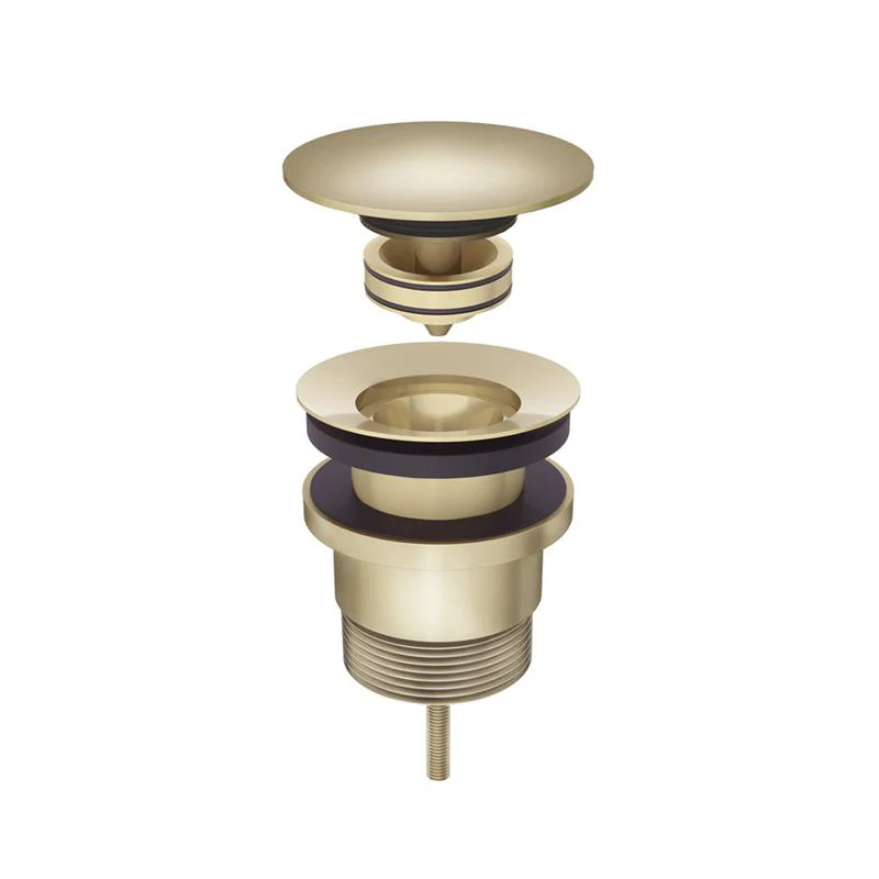 Meir Universal all-in-one Pop Up Waste - Basin & Bath - PVD Tiger Bronze - Image 2