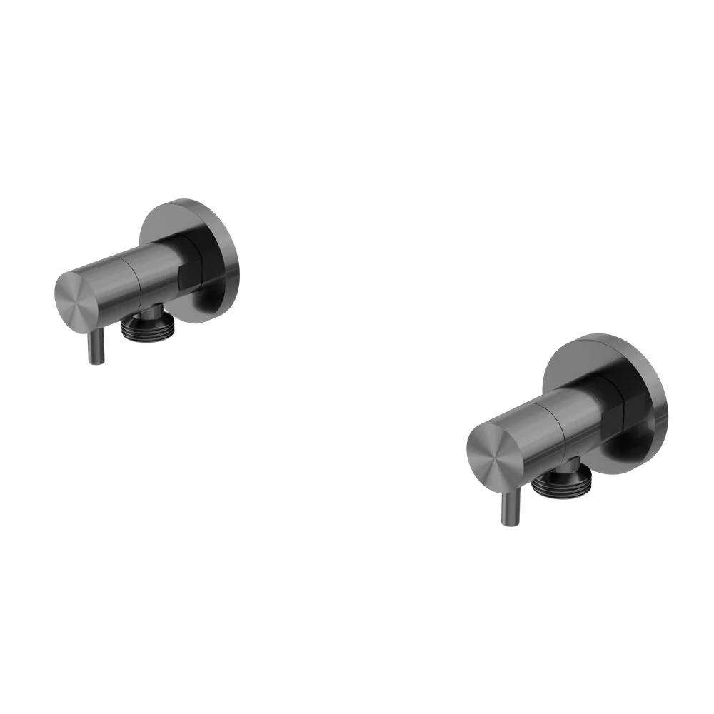 Nero Washing Machine Tap Set - Gun Metal