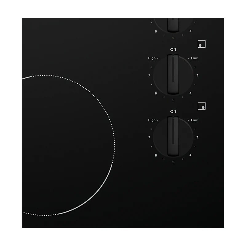 Westinghouse 60cm 4 Zone Ceramic Cooktop  - Black Glass - Image 2