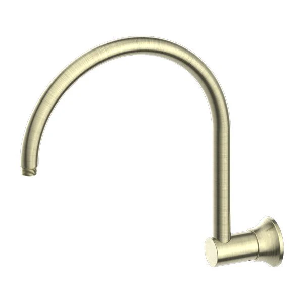 Nero York Shower Arm - Aged Brass