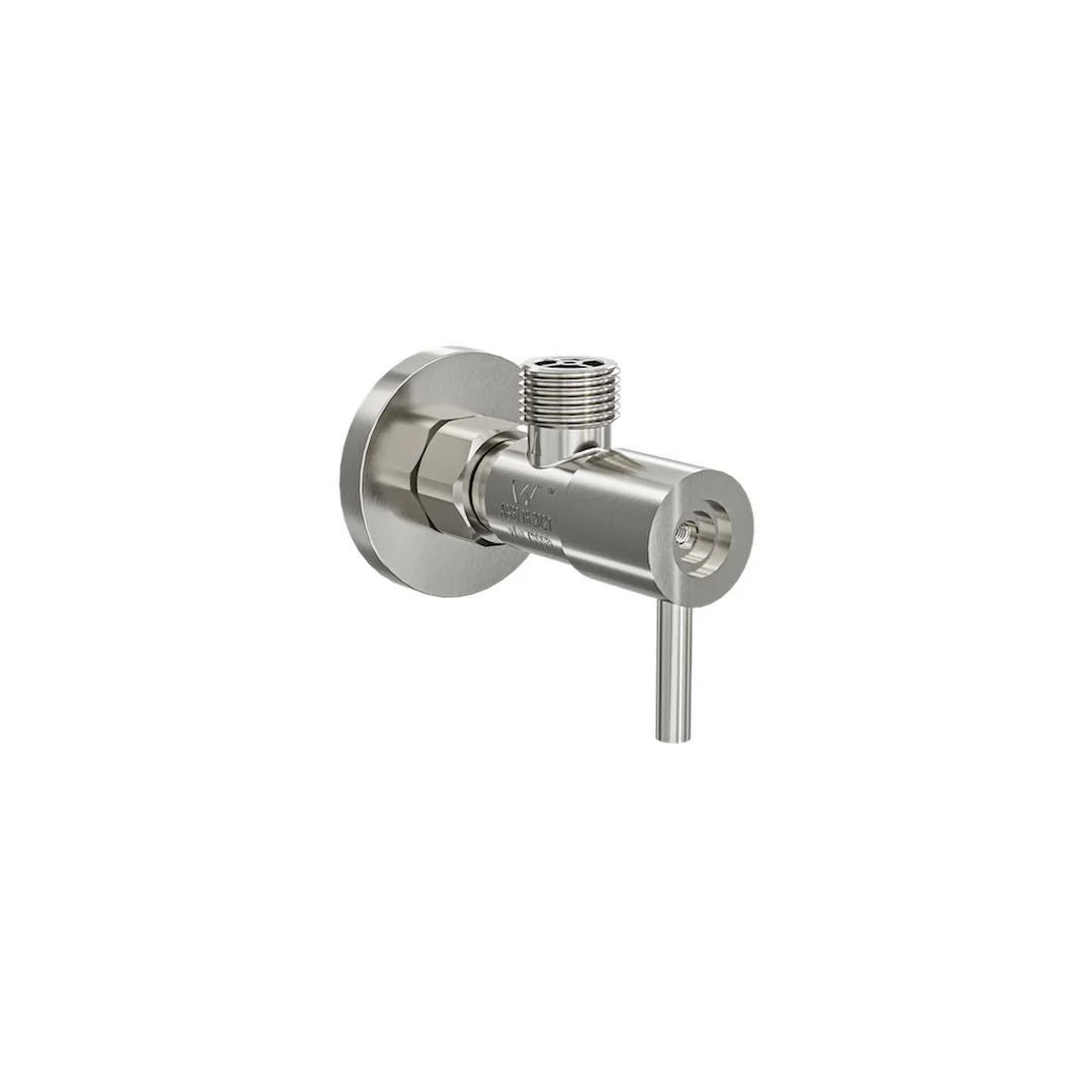 Linsol Zarah Easy Turn Cistern Tap - Brushed Nickel - Image 2