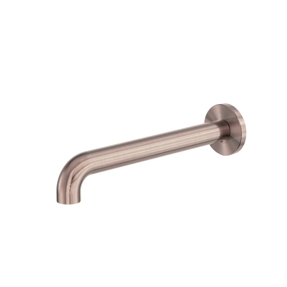 Nero Zen 316L Round Basin/Bath Spout - Brushed Bronze
