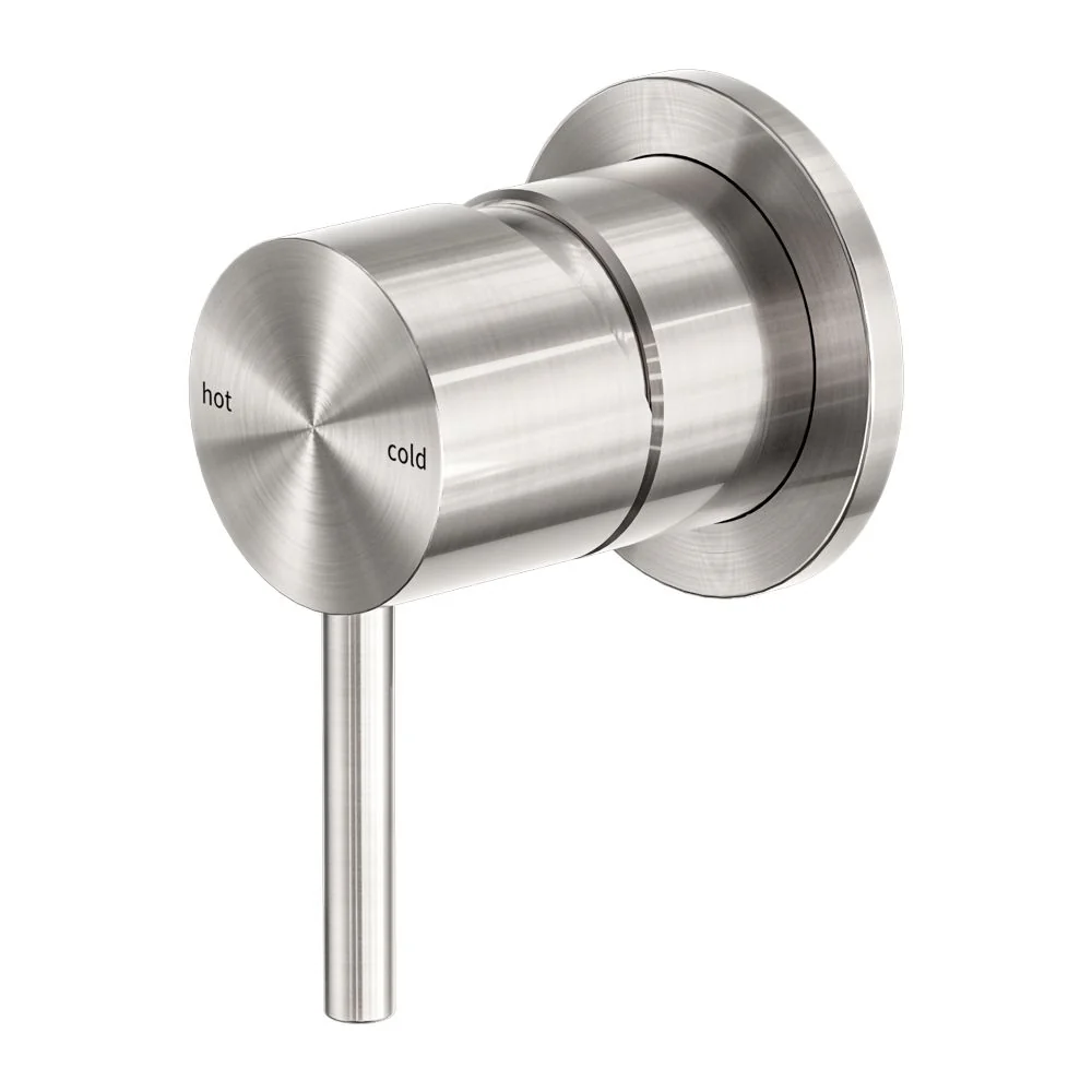 Nero Zen 316L Shower Mixer - Brushed Nickel