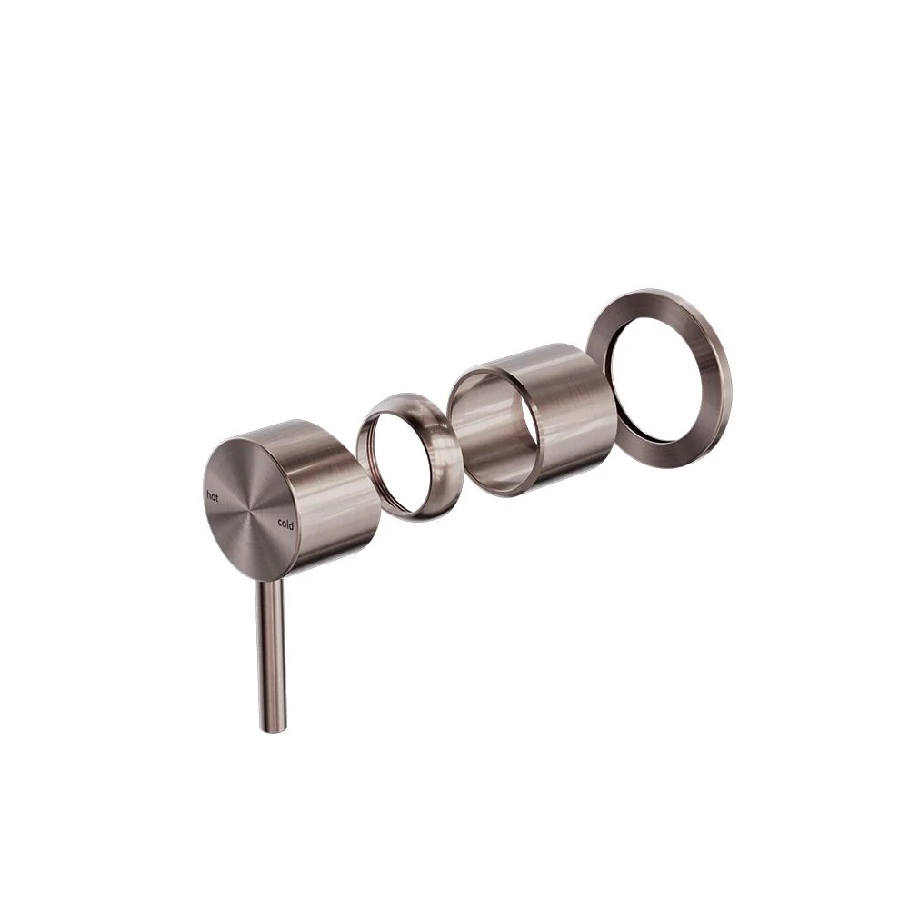 Nero Zen 316L Shower Mixer (Trim Kit Only) - Brushed Bronze