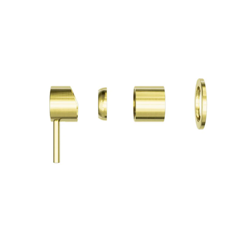 Nero Zen 316L Shower Mixer (Trim Kit Only) - Brushed Gold - Image 2