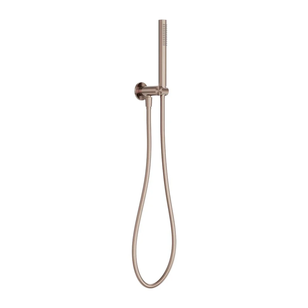 Nero Zen 316L Shower On Bracket - Brushed Bronze