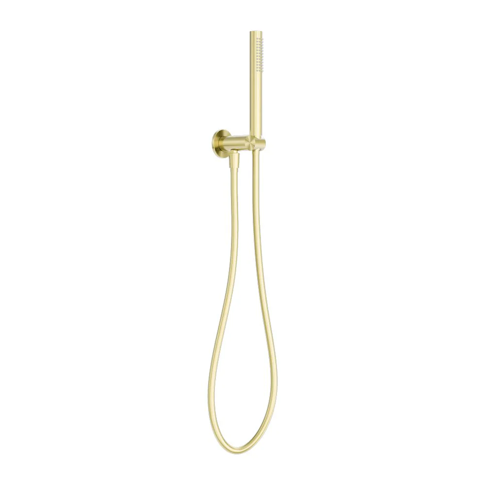 Nero Zen 316L Shower On Bracket - Brushed Gold