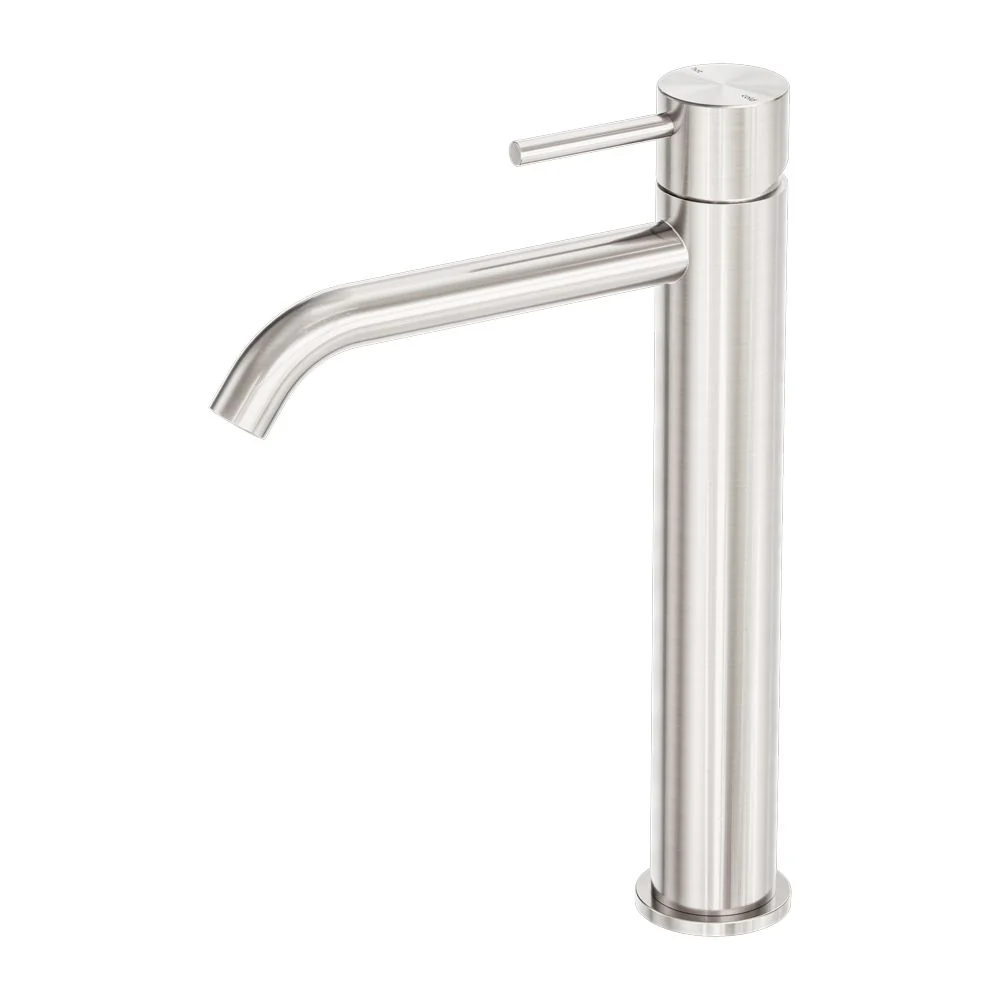Nero Zen 316L Tall Basin Mixer - Brushed Nickel