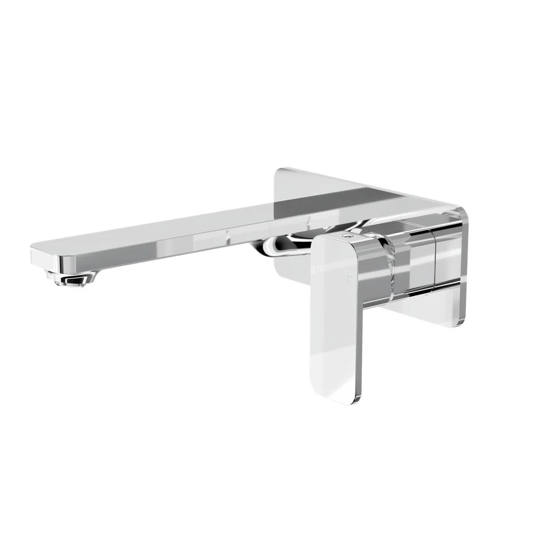 Linsol Zia Wall Basin or Bath Mixer - Chrome