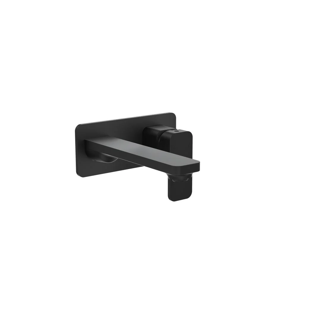 Linsol Zia Wall Basin or Bath Mixer - Matte Black - Image 2