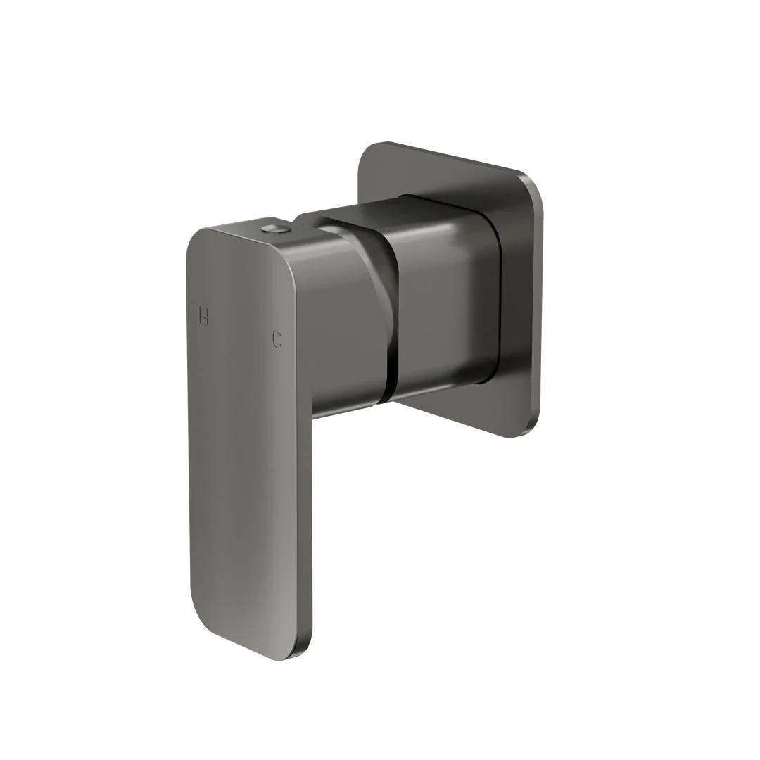 Linsol Zia Wall Mixer - Gunmetal