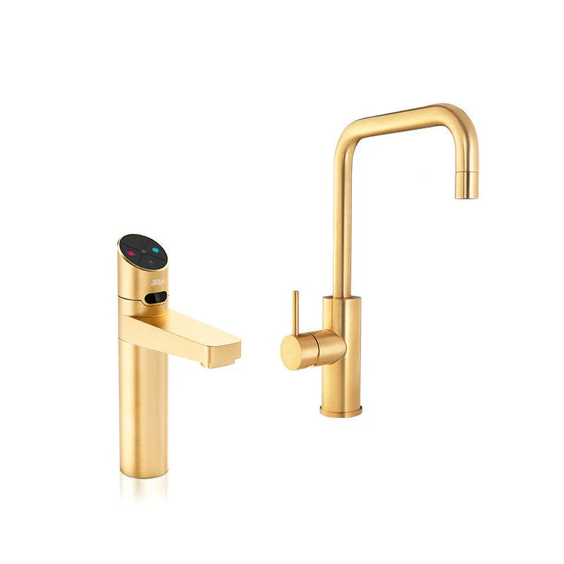 Zip HydroTap G5 BCHA100 4-in-1 Elite Plus tap with Cube Mixer - Brushed Gold